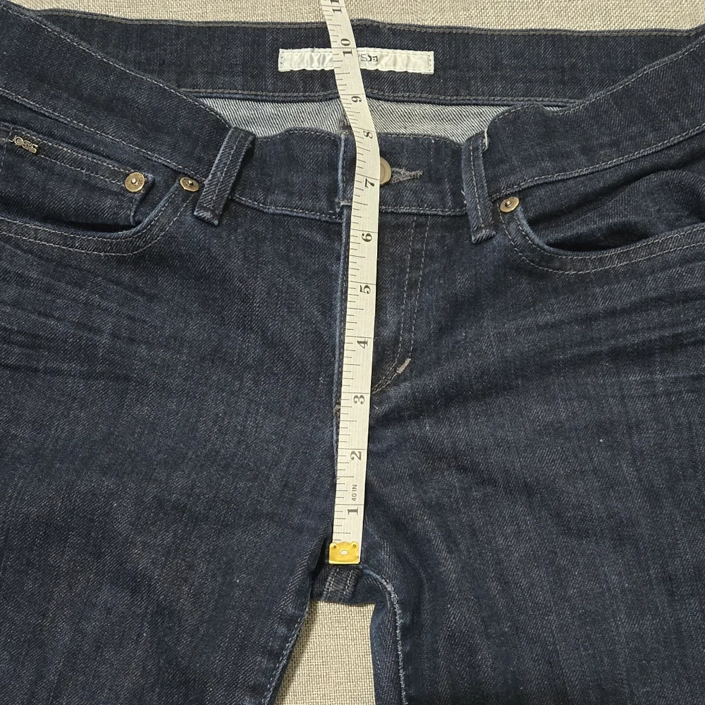 JOE'S Dark Blue Cigarette Style Slim Fit Straight Leg Denim Jeans Size 28